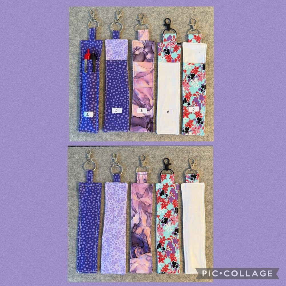 Colorful Lanyard Pen Holders
